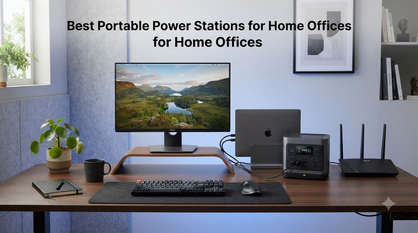 Best Portable Power Stations for Home Offices