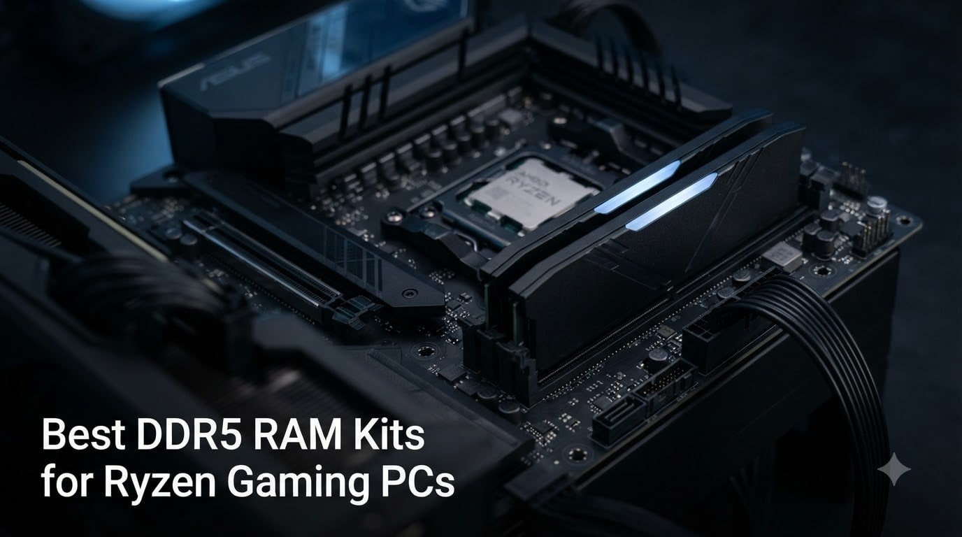 Best DDR5 RAM Kits for Ryzen Gaming PCs