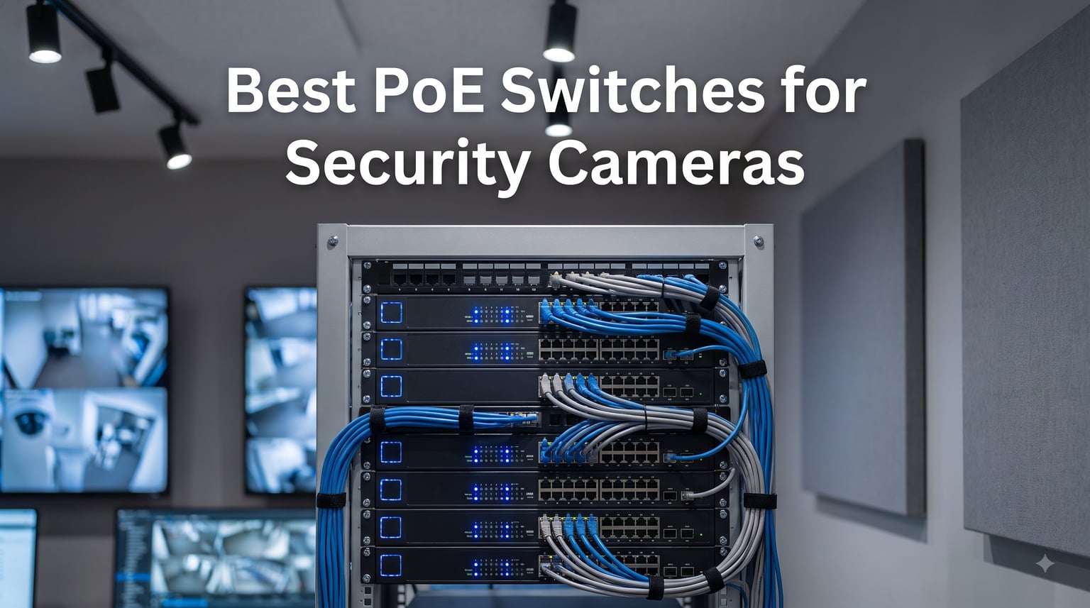 Best PoE Switches for Security Cameras