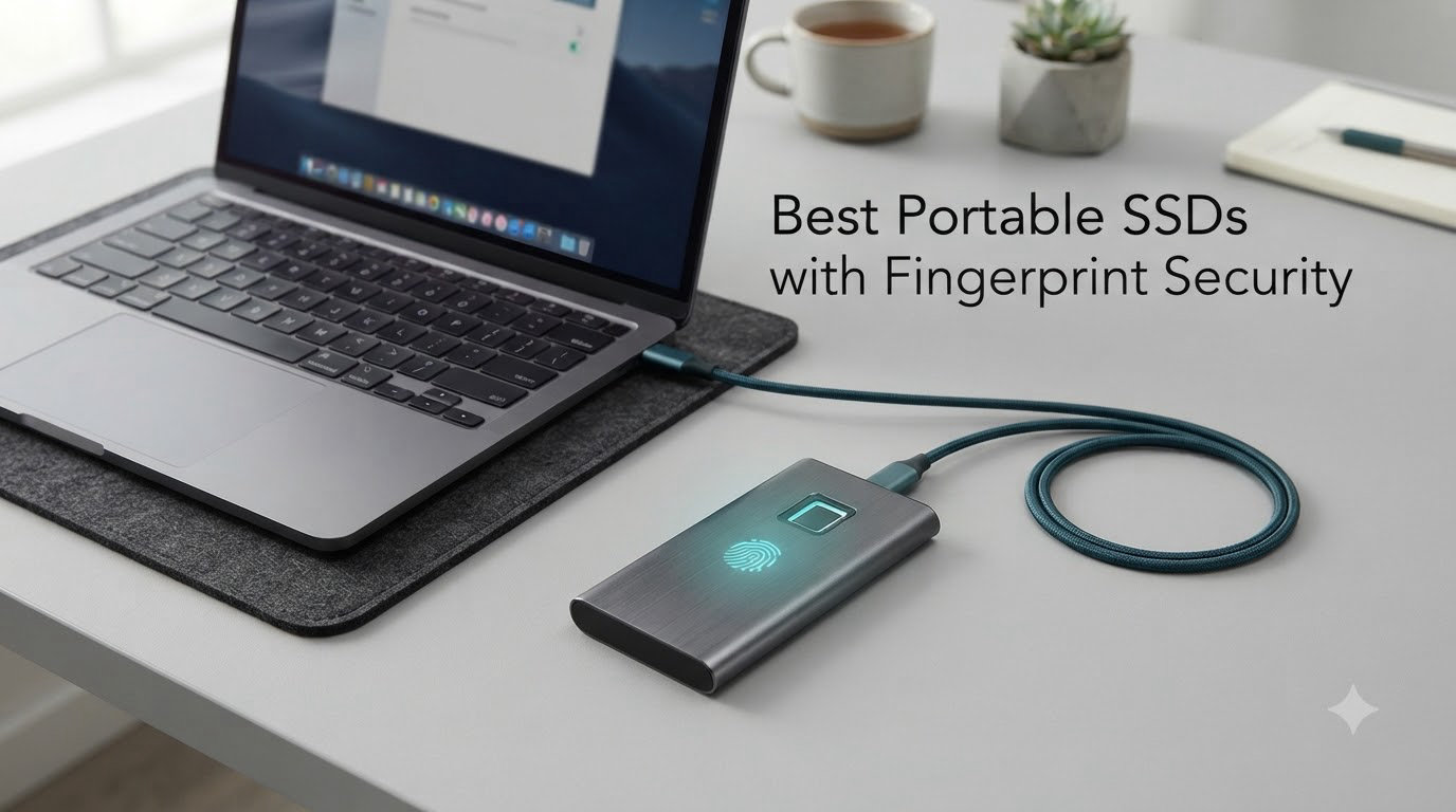 Best Portable SSDs with Fingerprint Security
