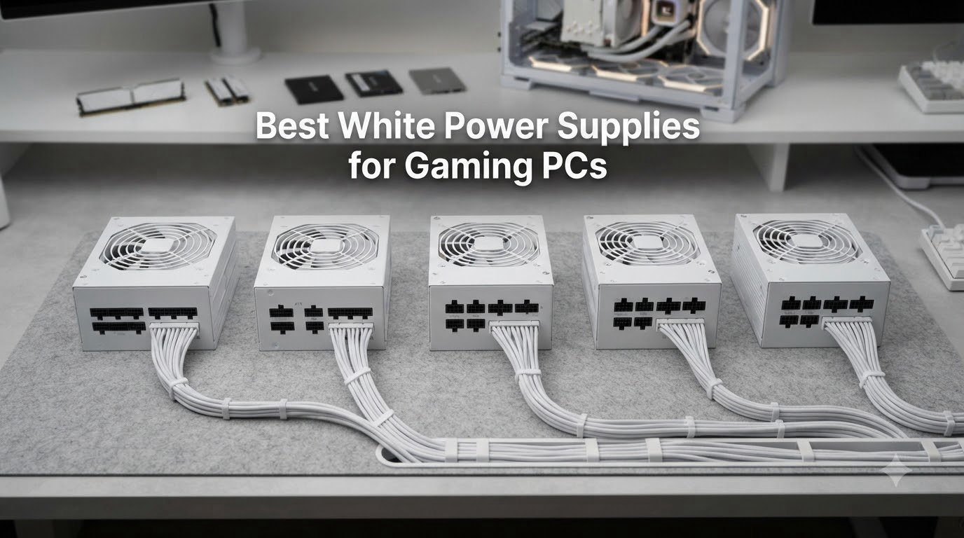 Best White Power Supplies for Gaming PCs