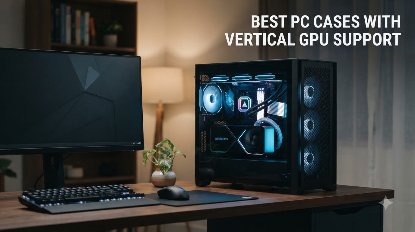 Best PC Cases with Vertical GPU Support