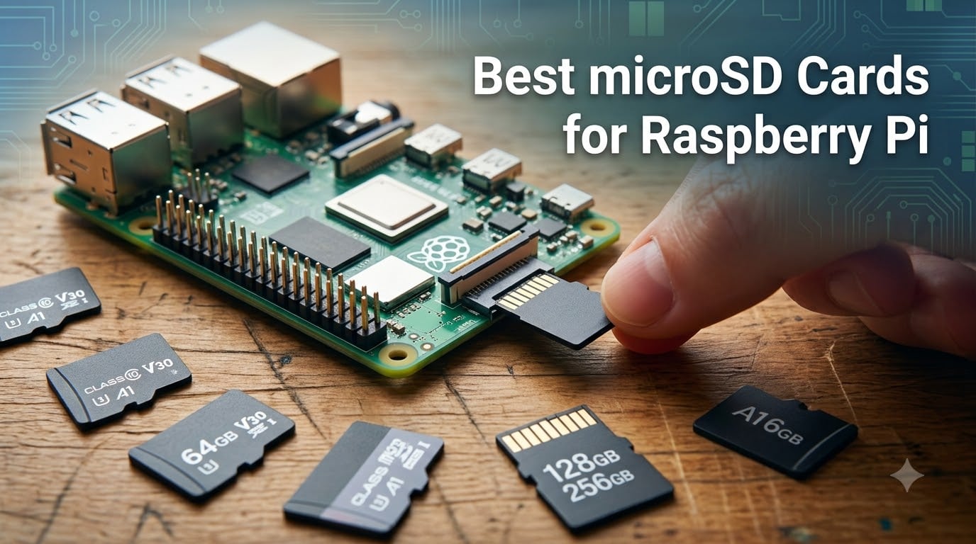 Best microSD Cards for Raspberry Pi