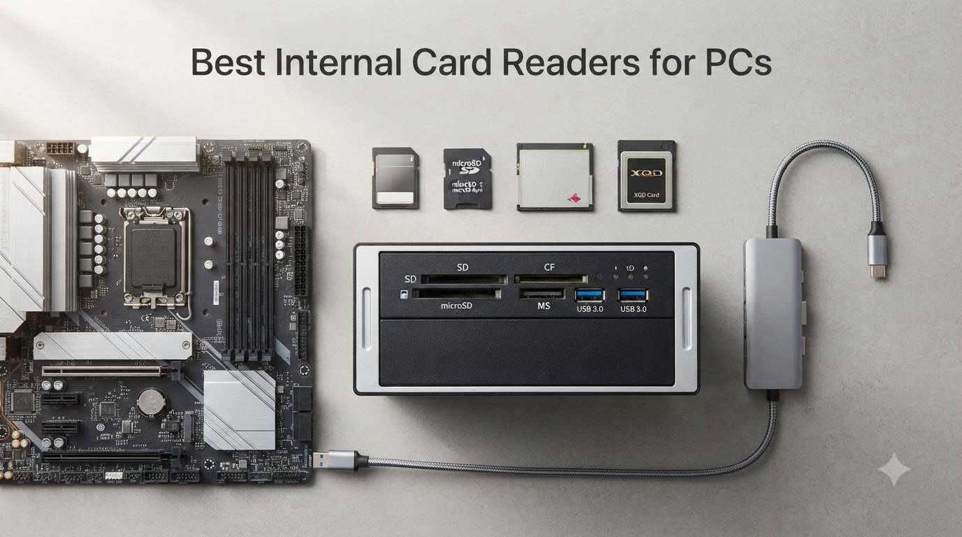 Best Internal Card Readers for PCs