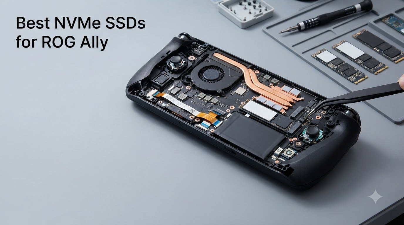 Best NVMe SSDs for ROG Ally