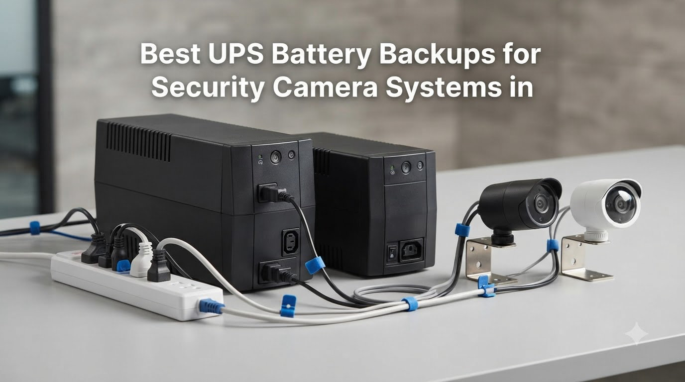 Best UPS Battery Backups for Security Camera Systems