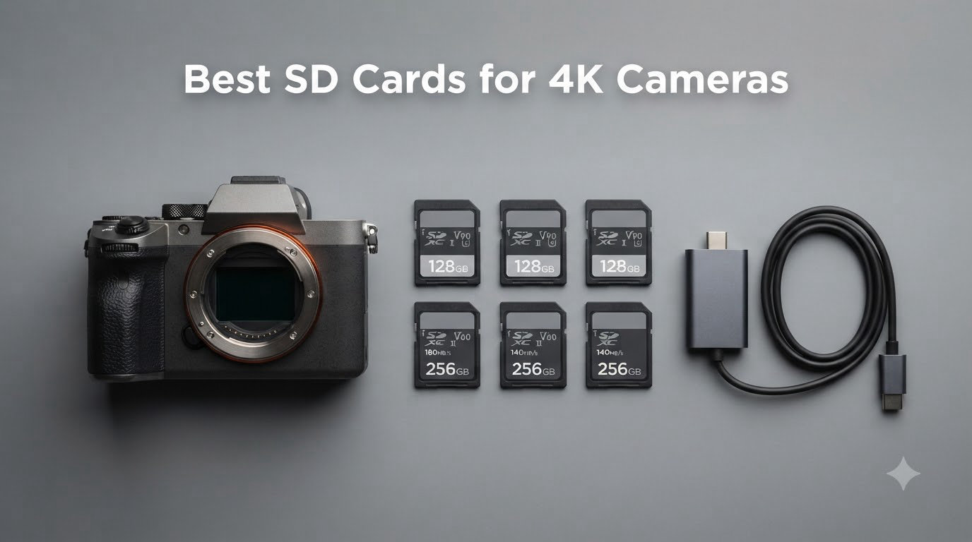 Best SD Cards for 4K Cameras