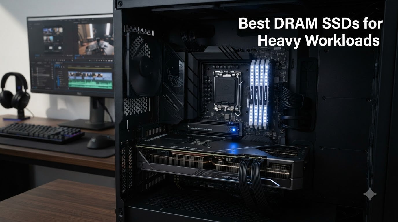 Best DRAM SSDs for Heavy Workloads