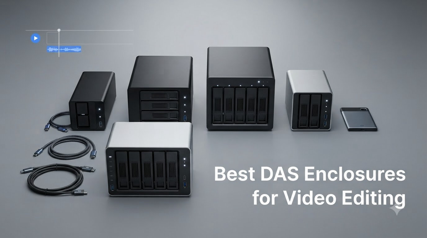 Best DAS Enclosures for Video Editing
