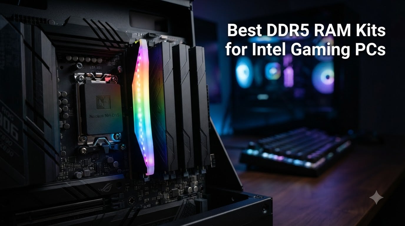 Best DDR5 RAM Kits for Intel Gaming PCs