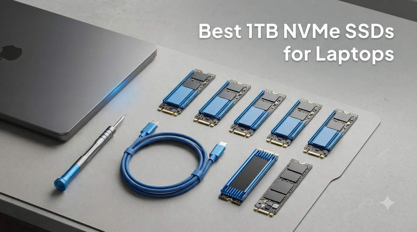 Best 1TB NVMe SSDs for Laptops