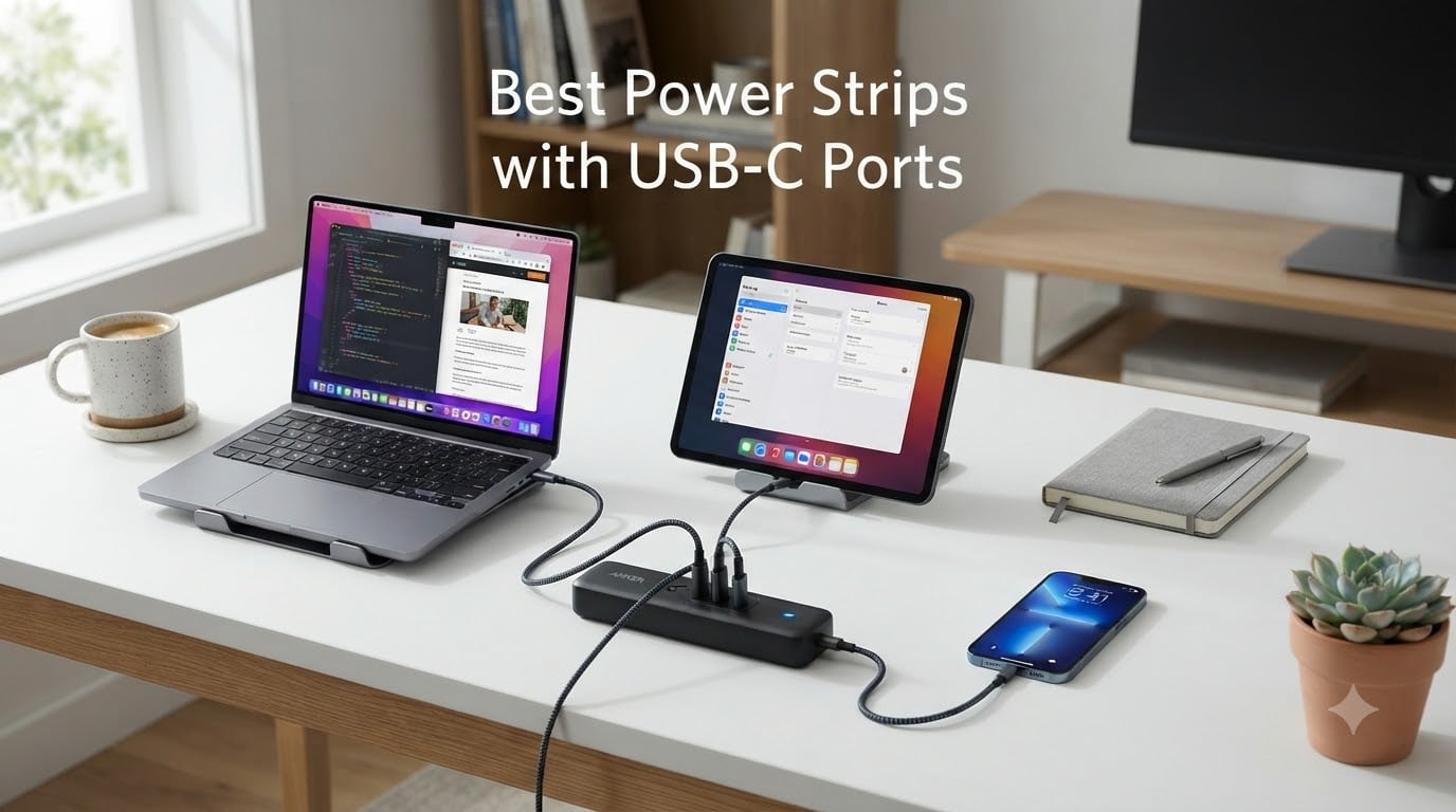 Best Power Strips with USB-C Ports