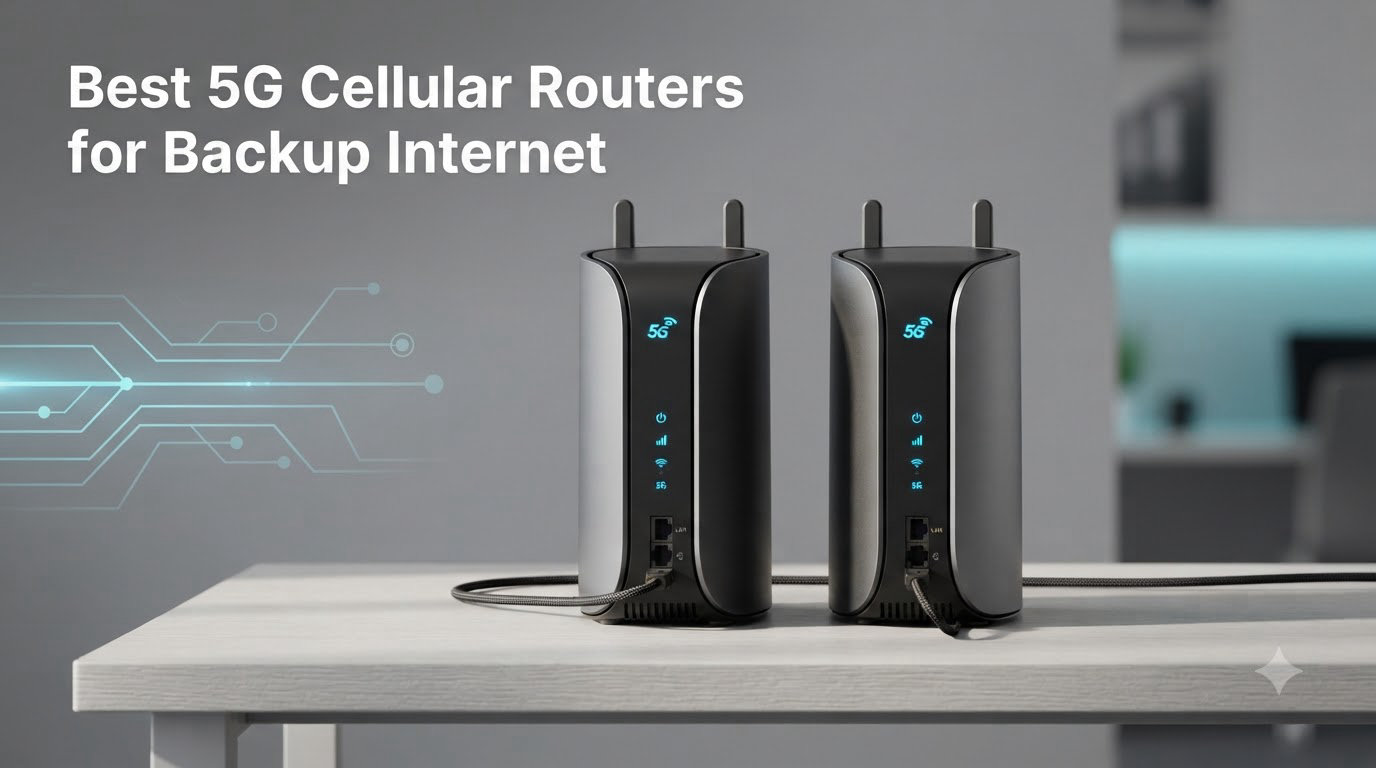 Best 5G Cellular Routers for Backup Internet
