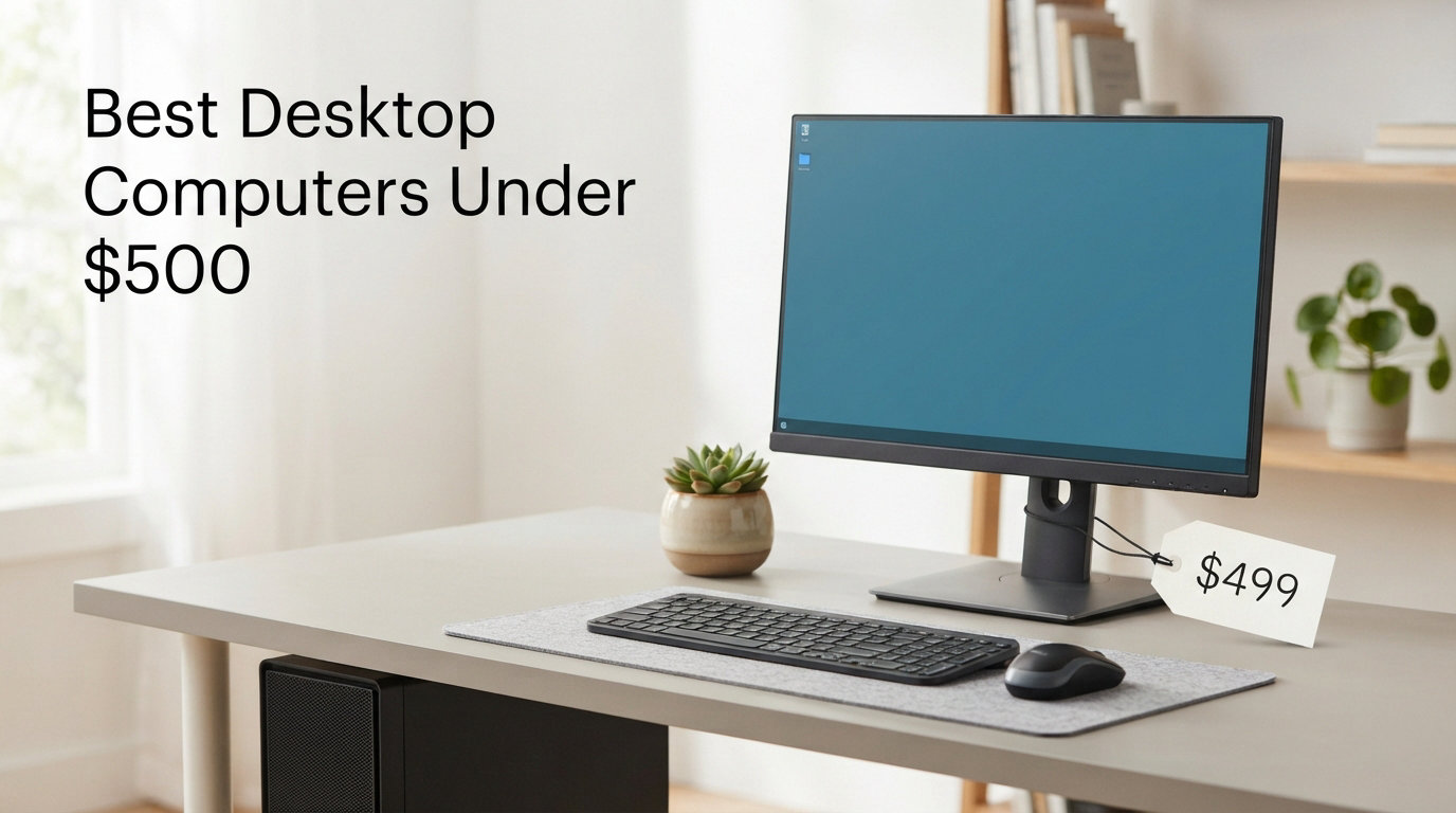 Best Desktop Computers Under $500
