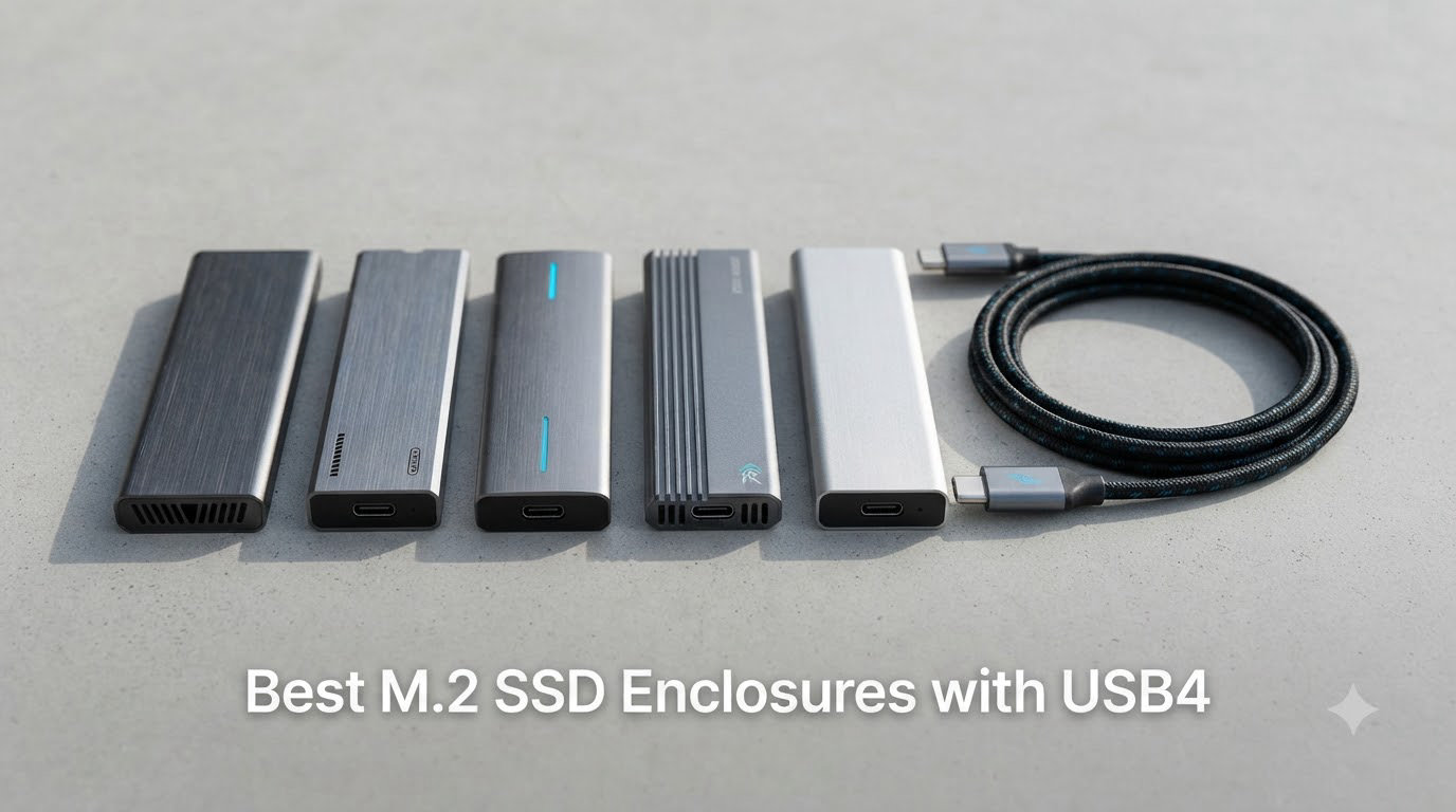 Best M.2 SSD Enclosures with USB4