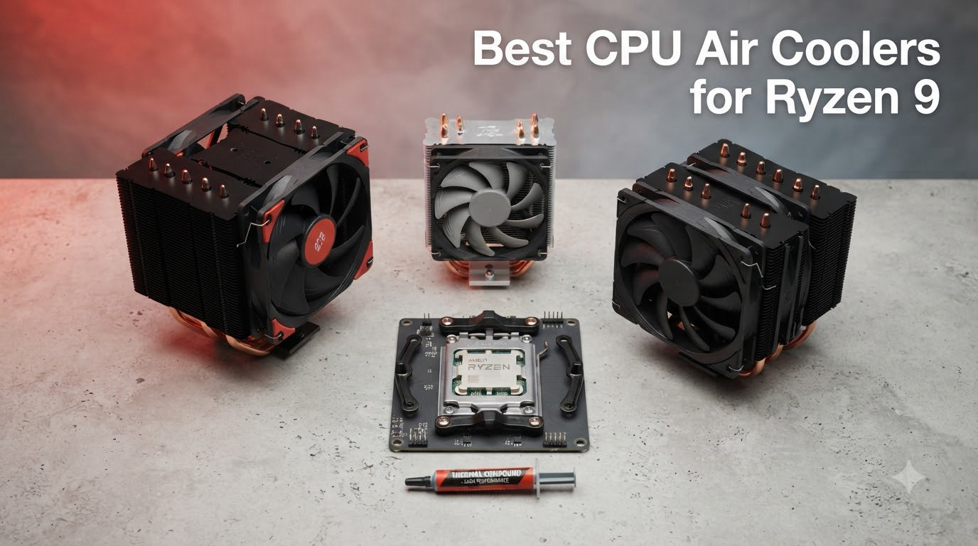 Best CPU Air Coolers for Ryzen 9