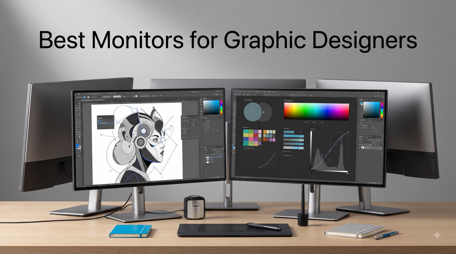 Best Monitors for Graphic Designers