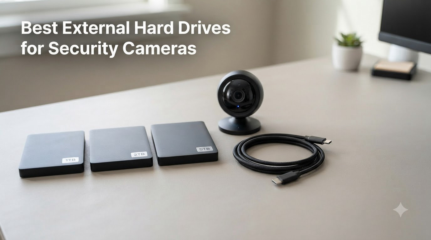 Best External Hard Drives for Security Cameras