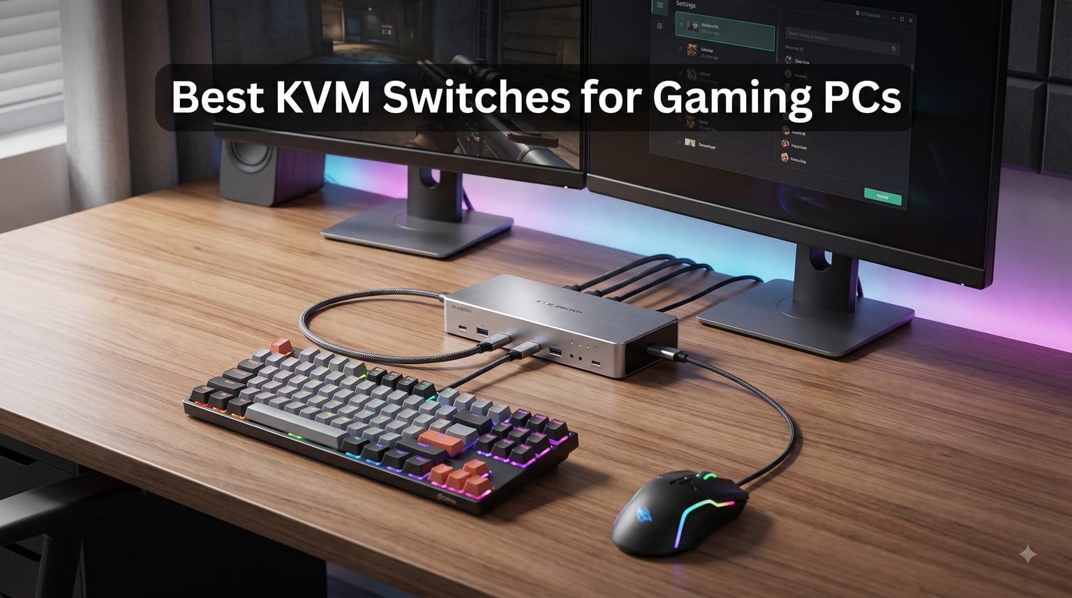 Best KVM Switches for Gaming PCs