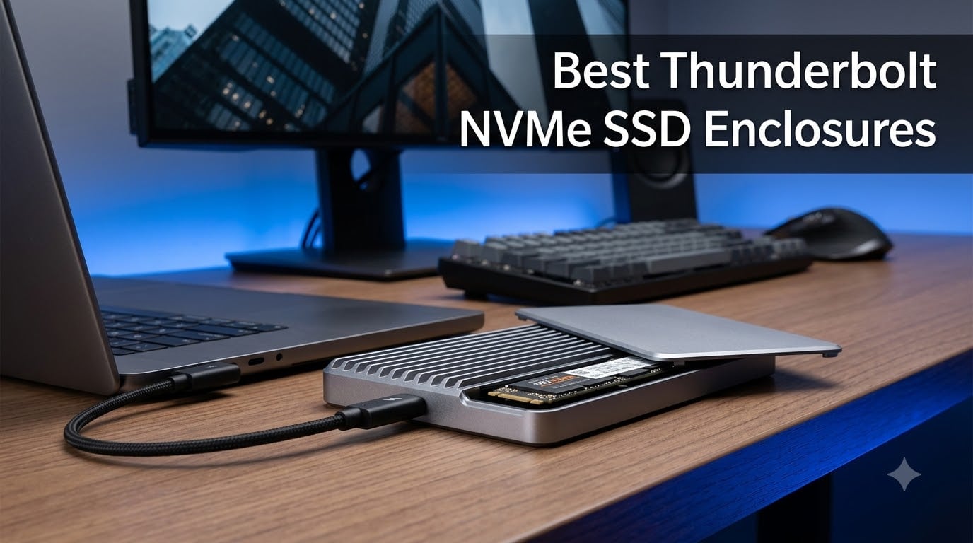 Best Thunderbolt NVMe SSD Enclosures