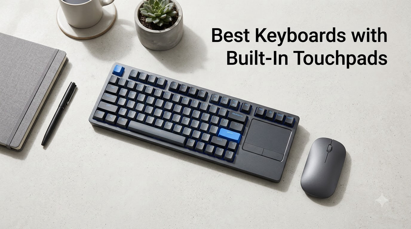 Best Keyboards with Built-In Touchpads
