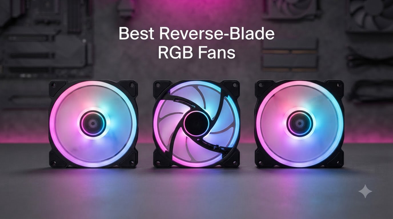 Best Reverse-Blade RGB Fans
