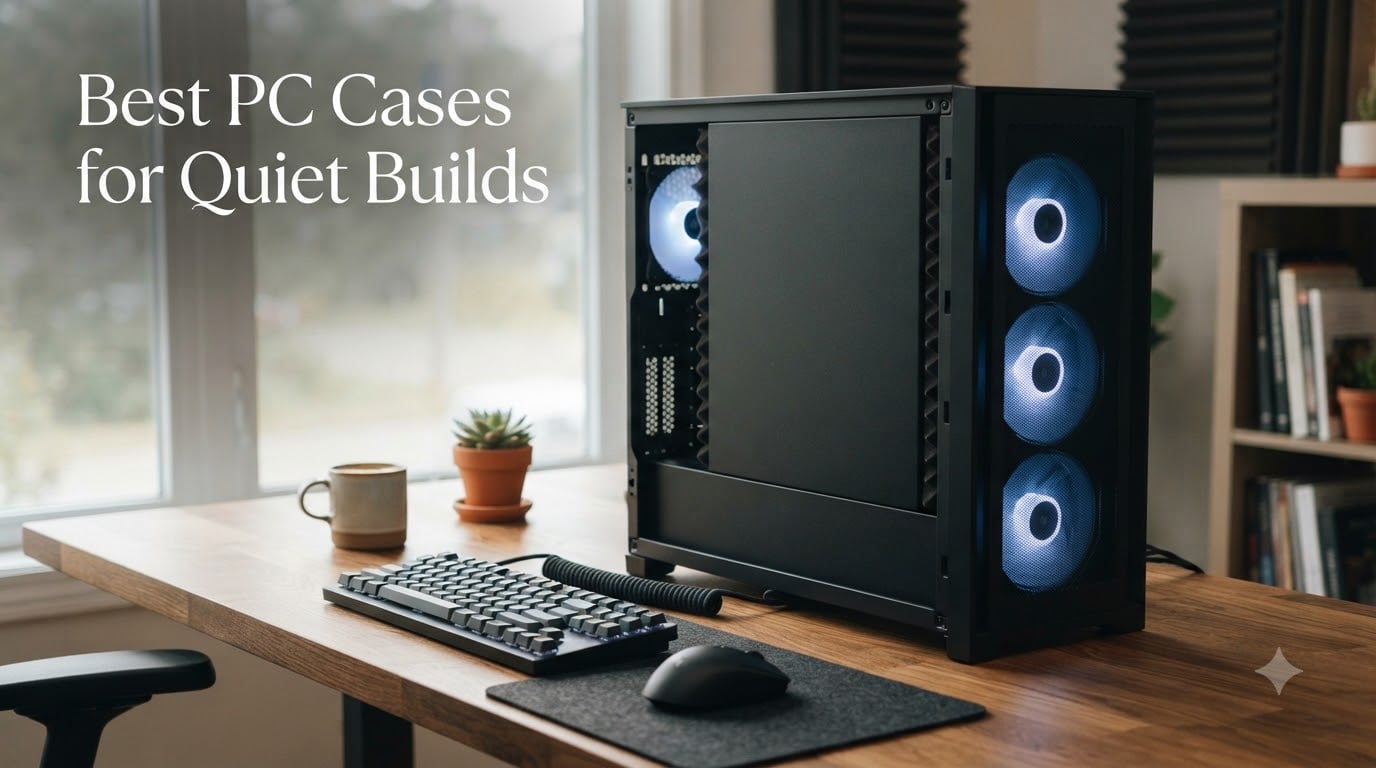 Best PC Cases for Quiet Builds