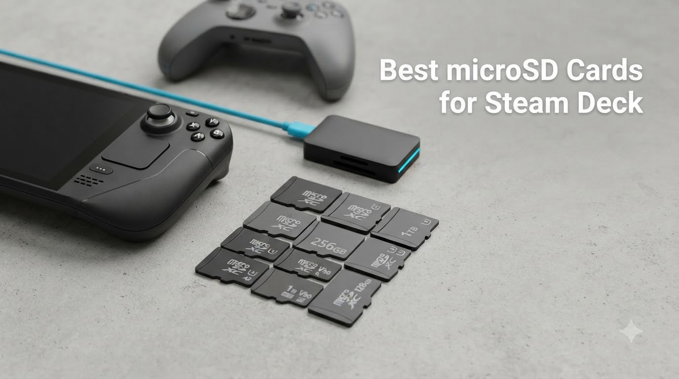 Best microSD Cards for Steam Deck