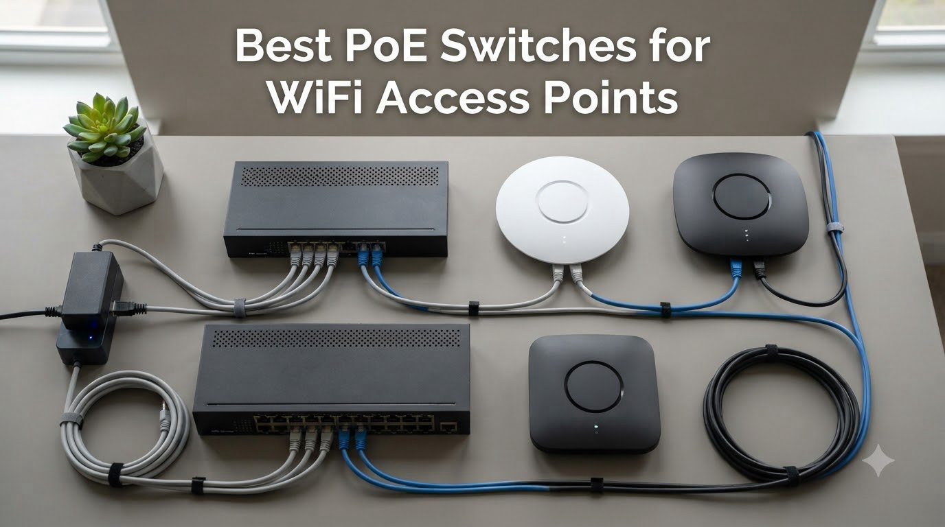 Best PoE Switches for WiFi Access Points