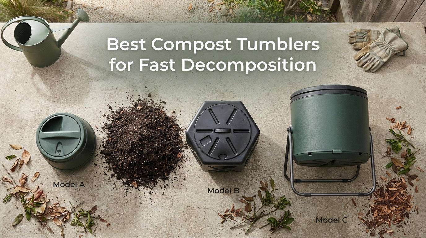 Best Compost Tumblers for Fast Decomposition