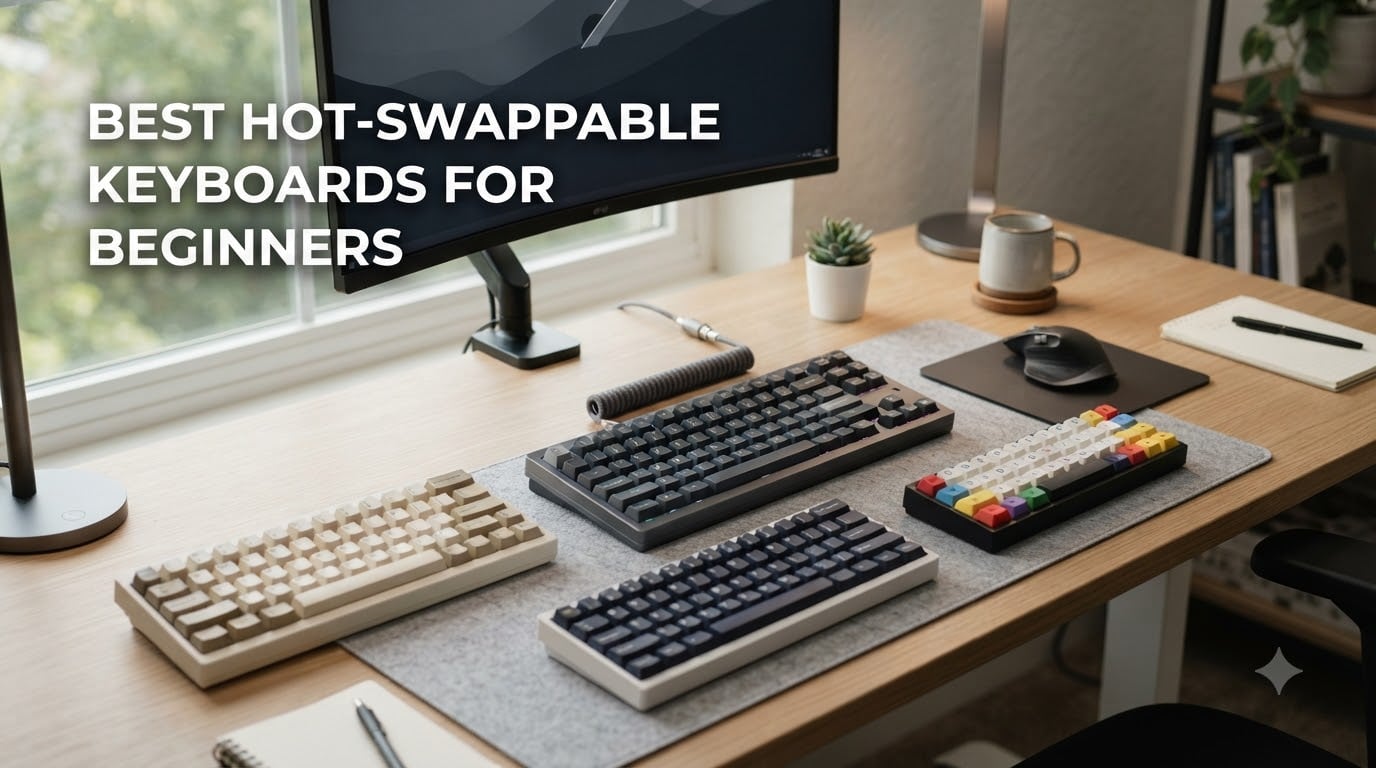 Best Hot-Swappable Keyboards for Beginners