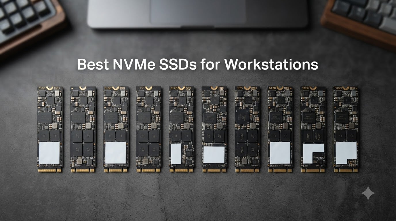 Best NVMe SSDs for Workstations