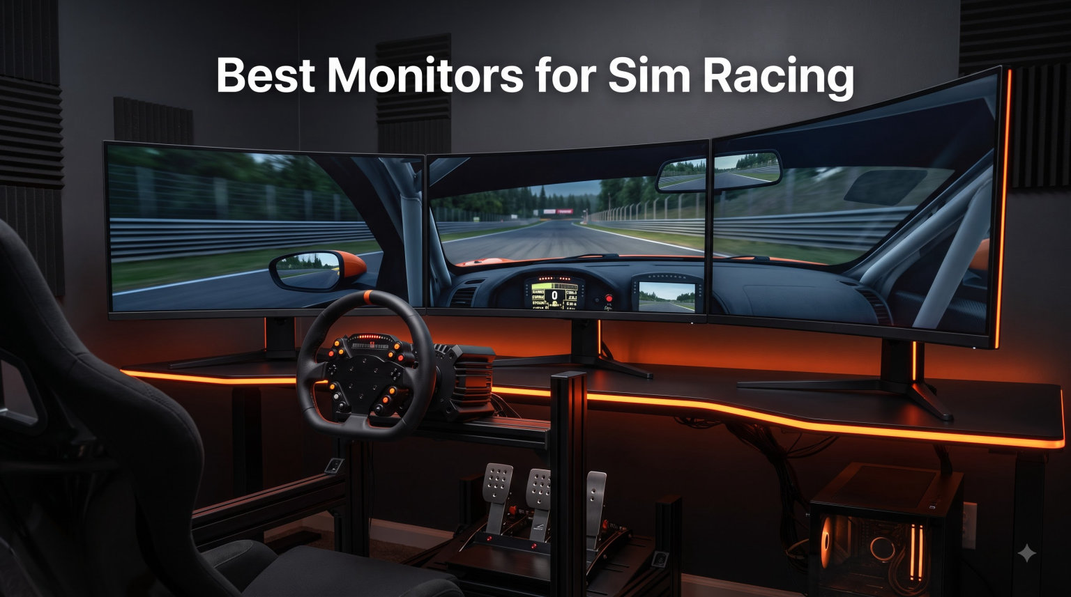 Best Monitors for Sim Racing