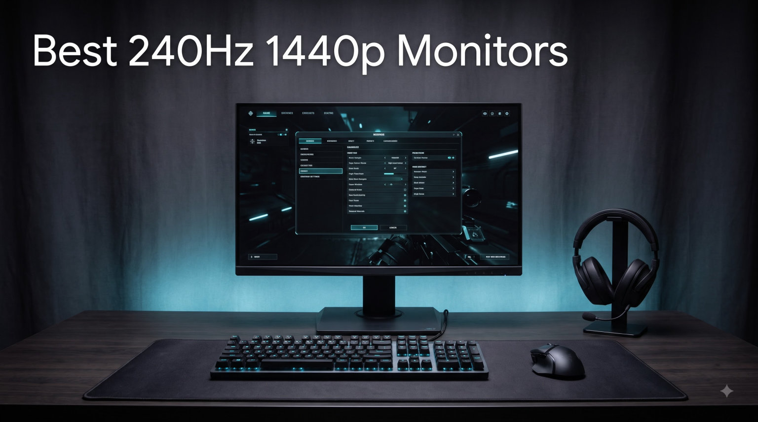 Best 240Hz 1440p Monitors