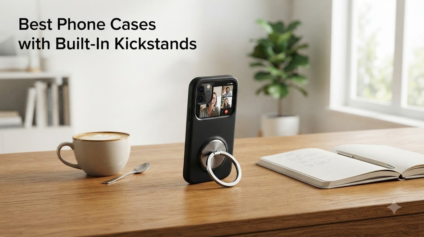 Best Phone Cases with Built-In Kickstands
