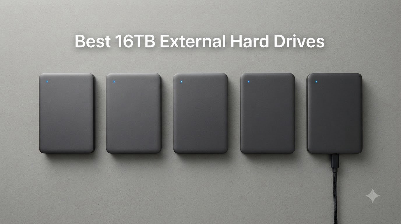 Best 16TB External Hard Drives
