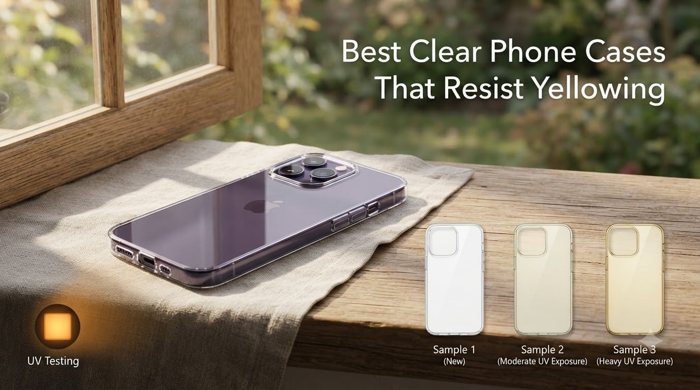 Best Clear Phone Cases That Resist Yellowing