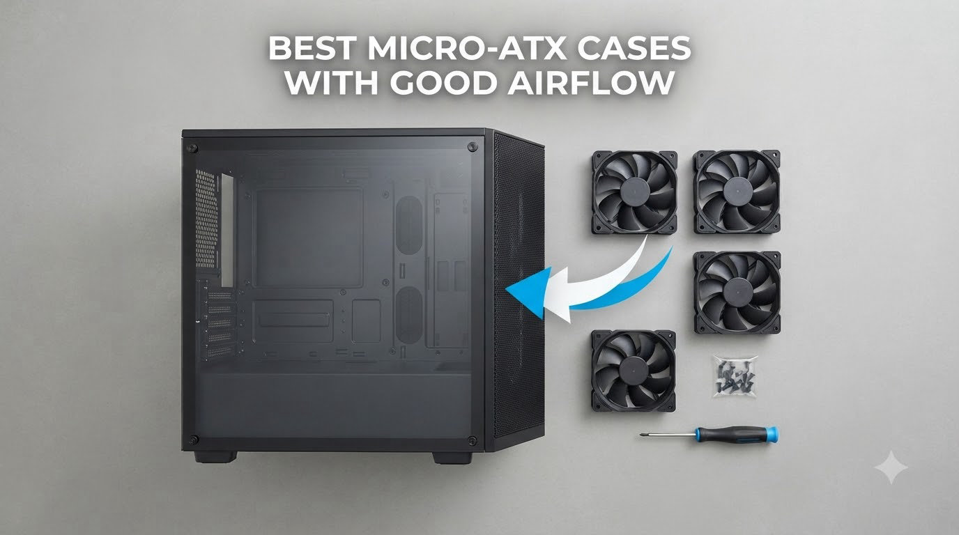 Best Micro-ATX Cases with Good Airflow