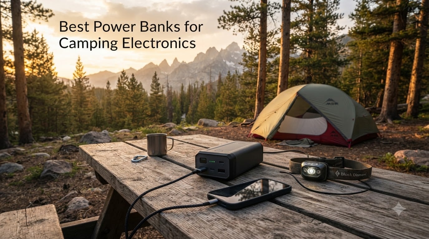 Best Power Banks for Camping Electronics