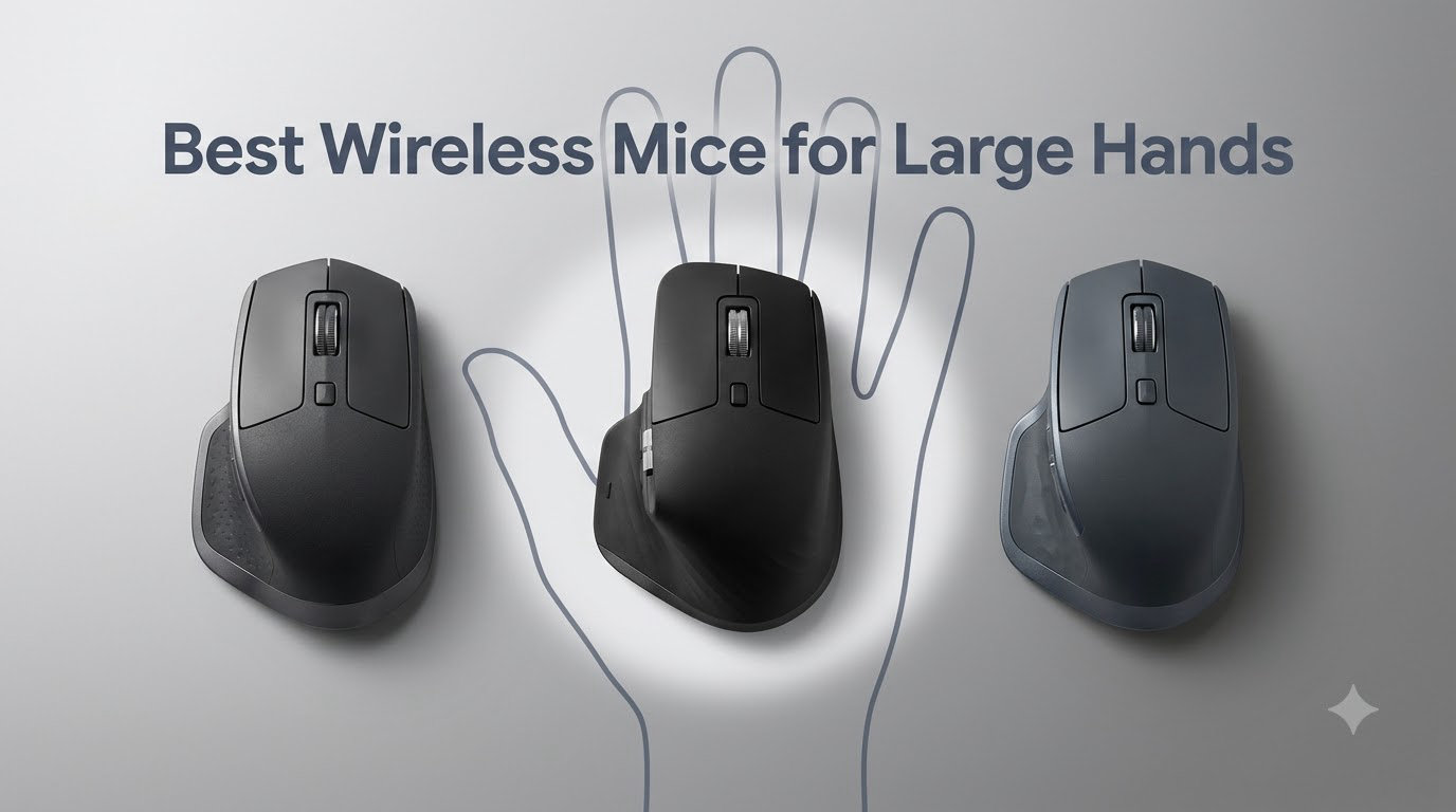Best Wireless Mice for Large Hands