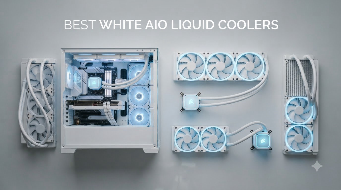 Best White AIO Liquid Coolers