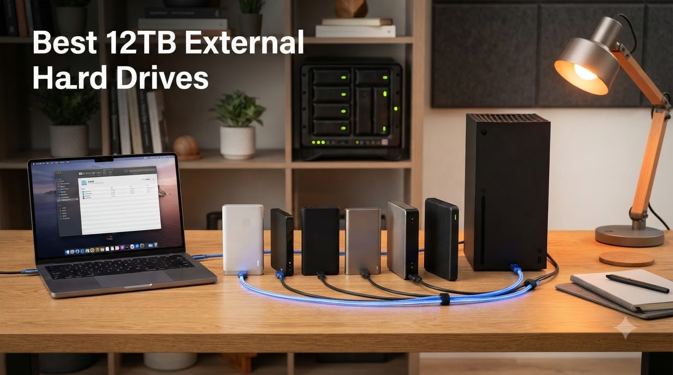 Best 12TB External Hard Drives