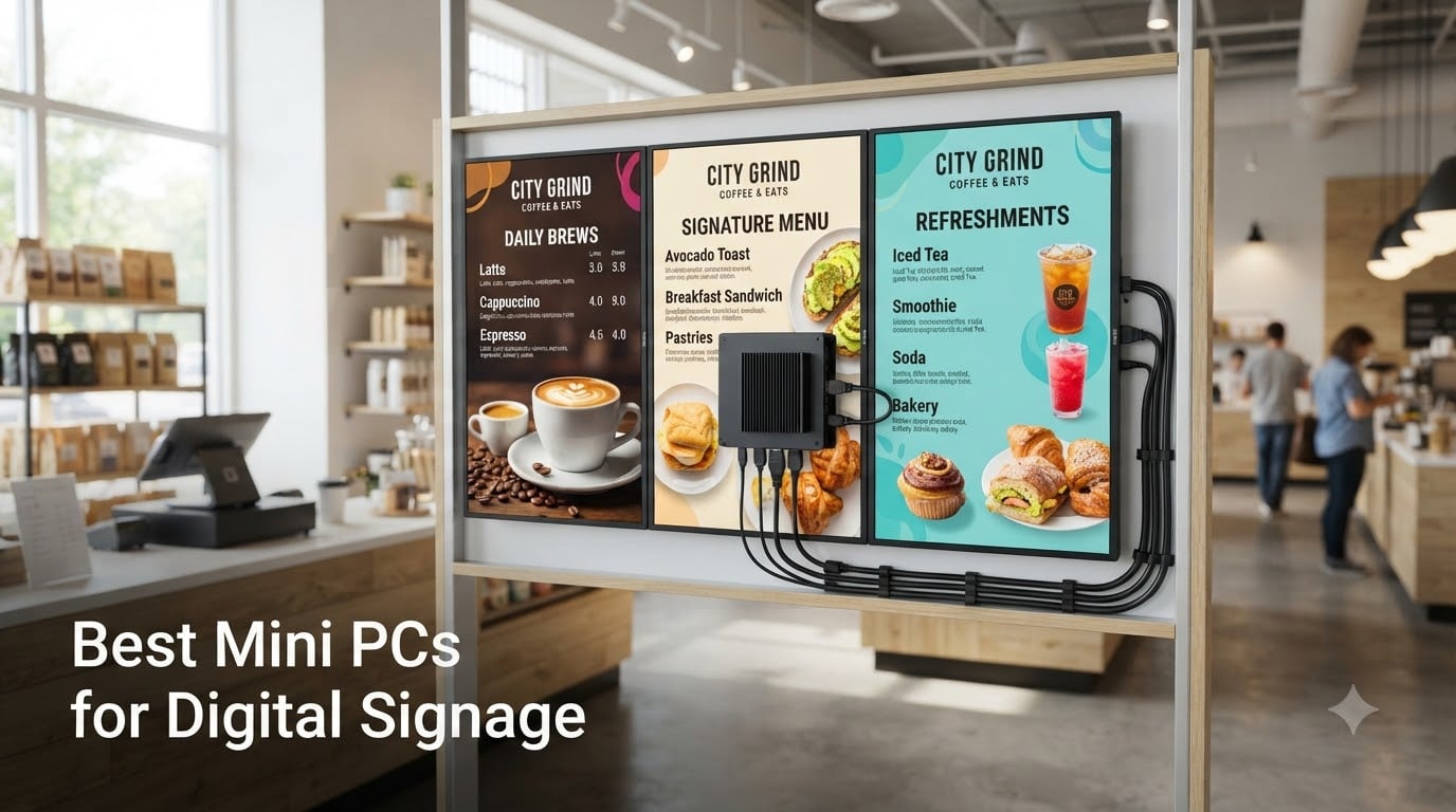 Best Mini PCs for Digital Signage