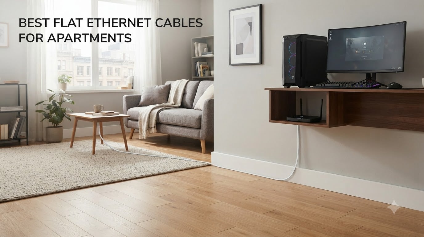 Best Flat Ethernet Cables for Apartments