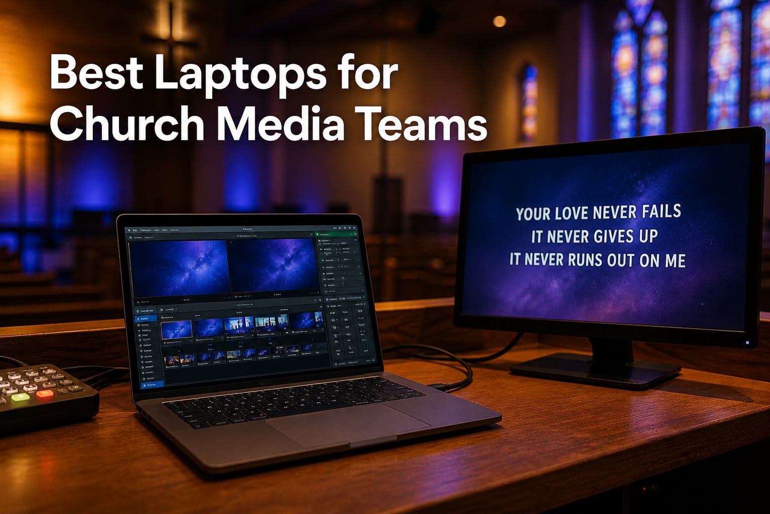 Best Laptops for Church Media Teams