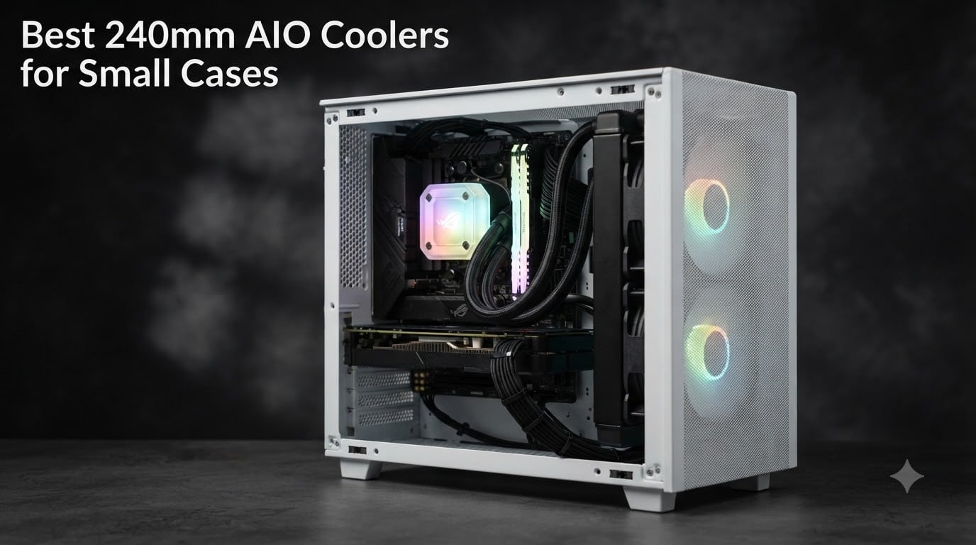 Best 240mm AIO Coolers for Small Cases