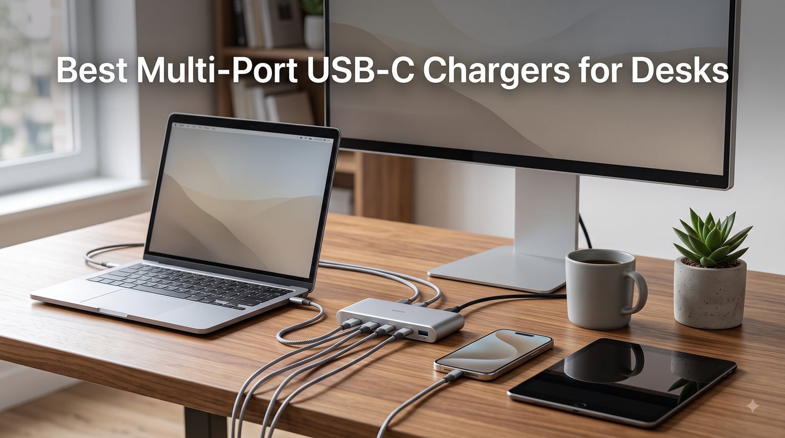 Best Multi-Port USB-C Chargers for Desks