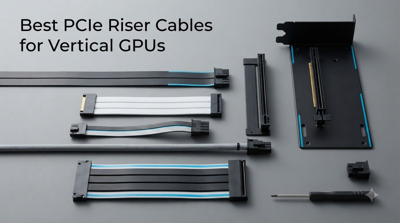 Best PCIe Riser Cables for Vertical GPUs