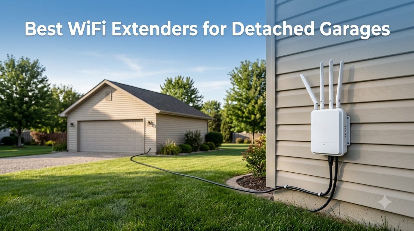 Best WiFi Extenders for Detached Garages