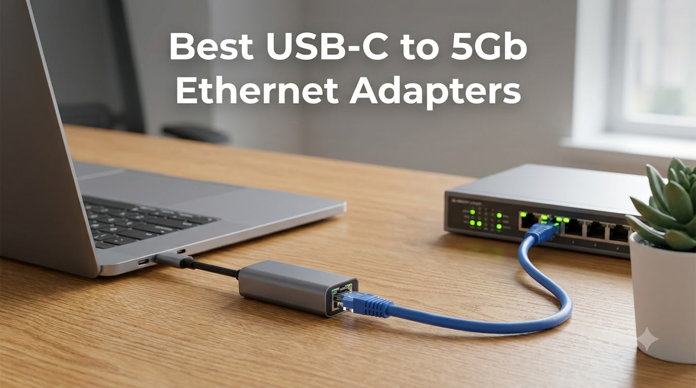 Best USB-C to 5Gb Ethernet Adapters